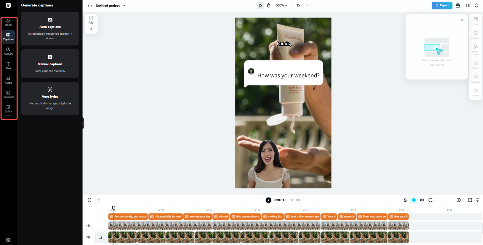 Edit your content