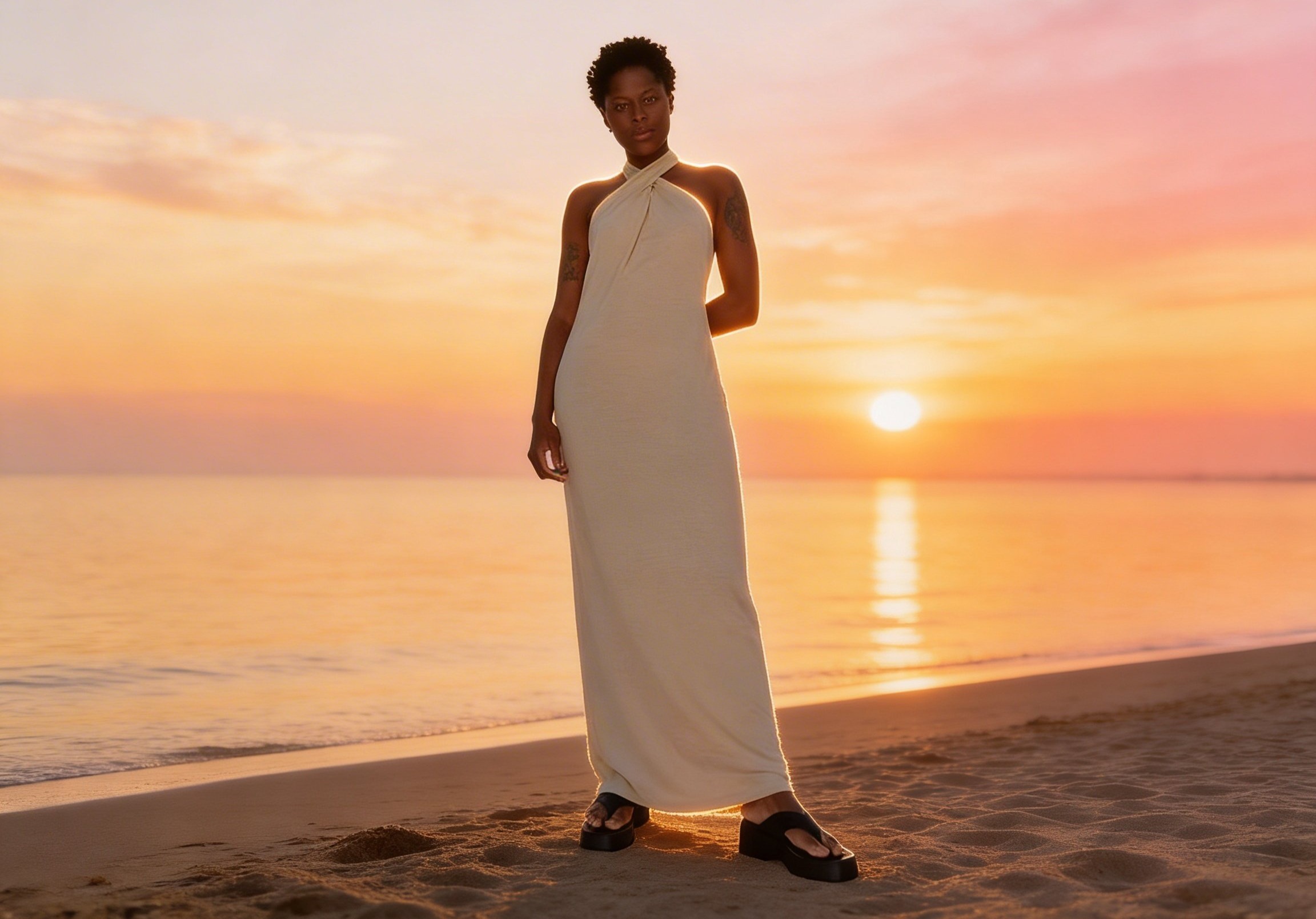 Gratis strand zonsondergang foto maken