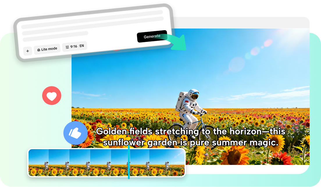 One-click hook video creation