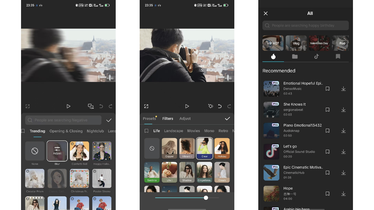 Bewerk video met geavanceerde tools