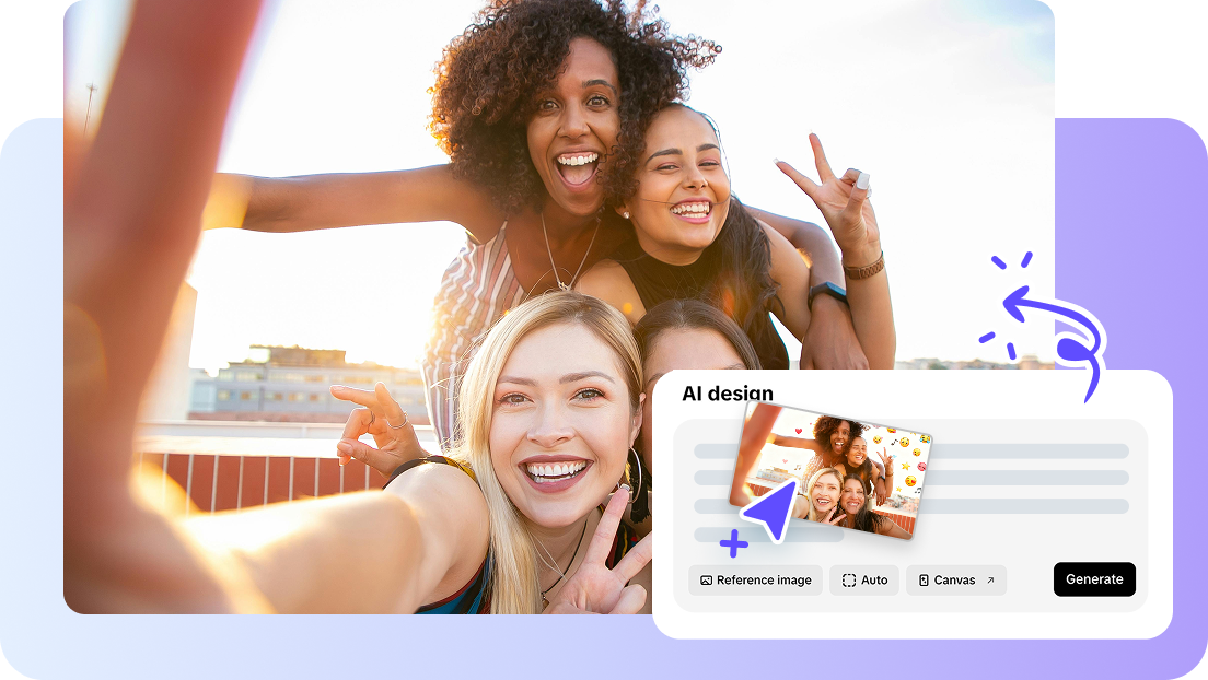 Инструмент дизайна на базе ИИ для удаления эмодзи с фотографии