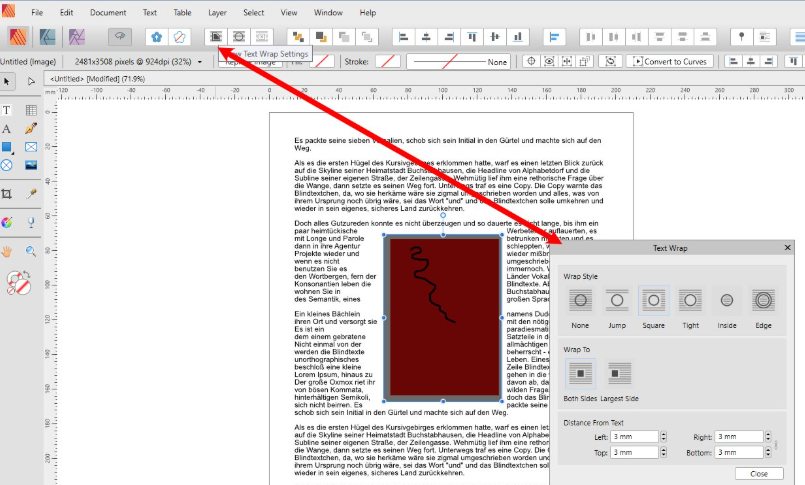 Інтерфейс Affinity Designer