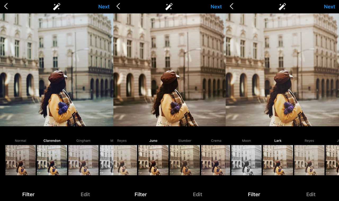 Filters and editing style