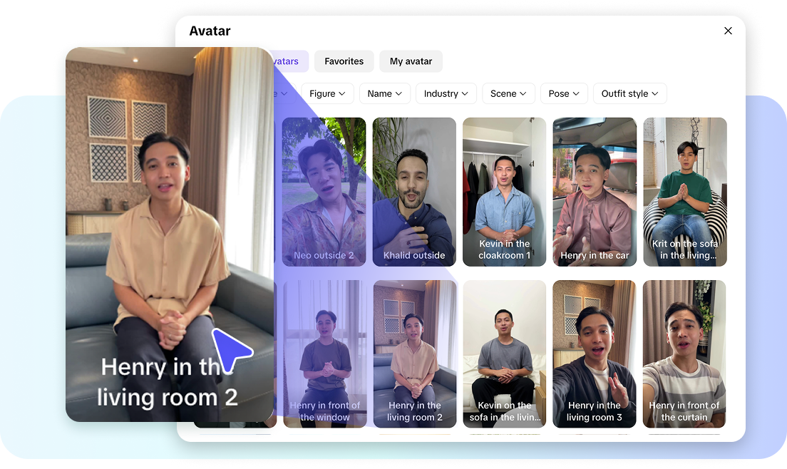 Plentiful avatar templates free to explore