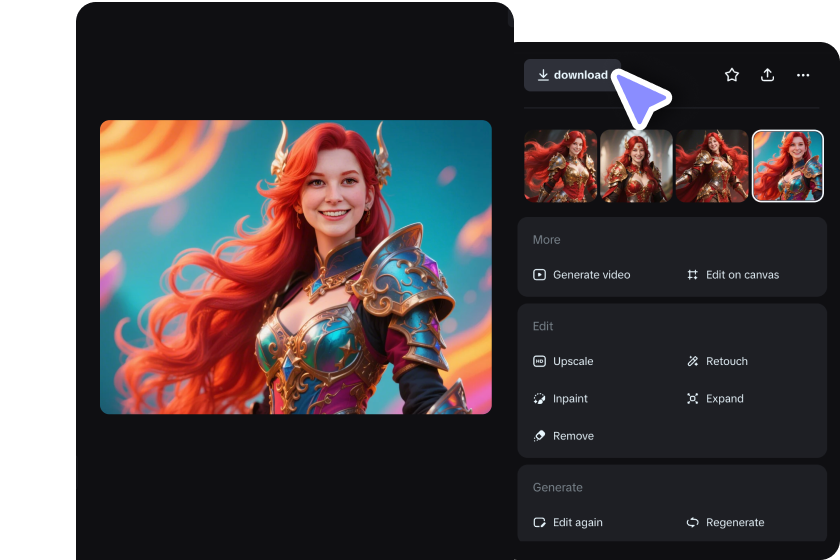 edit and download 3d characters