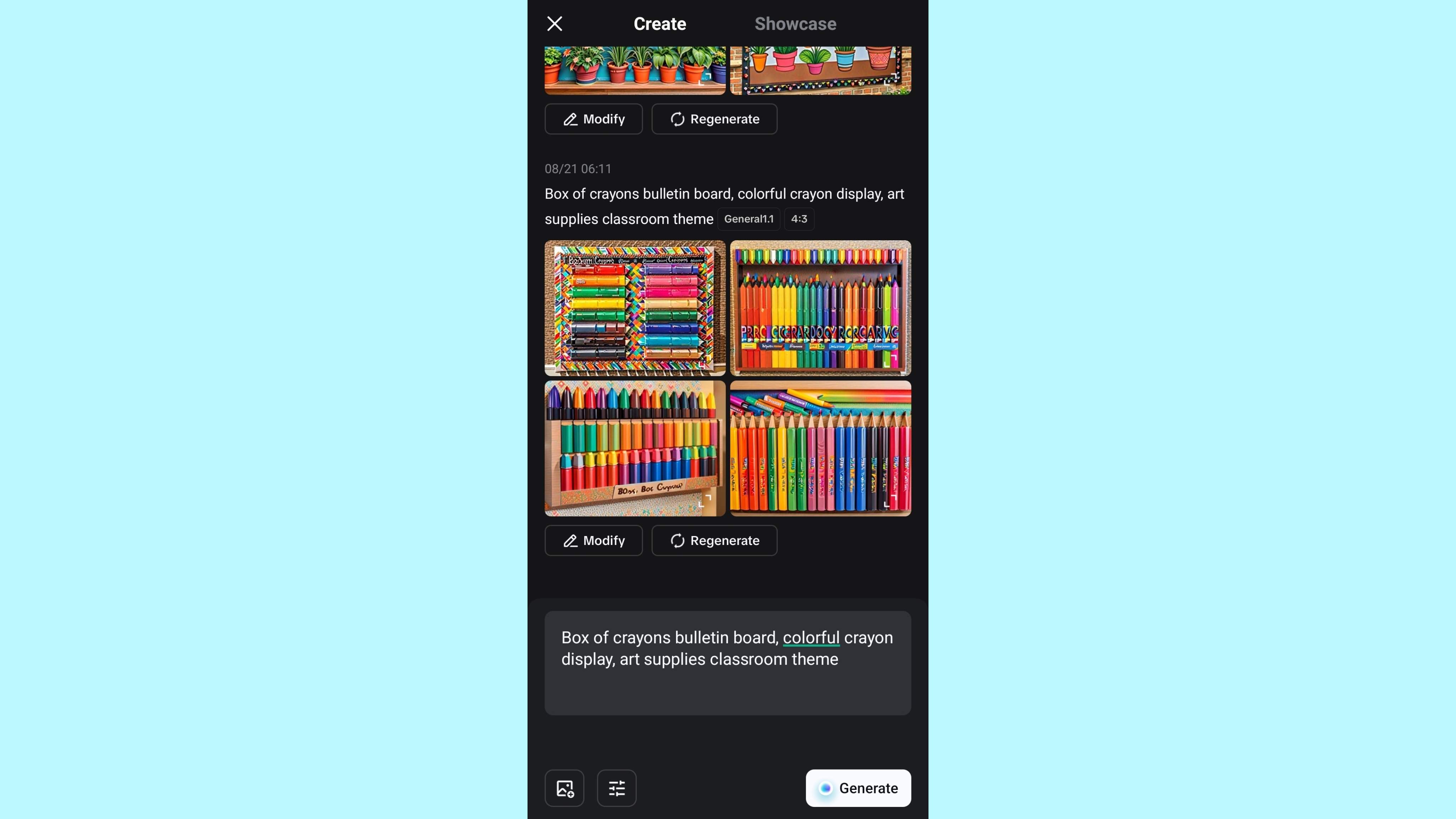 Box of crayons welcome board