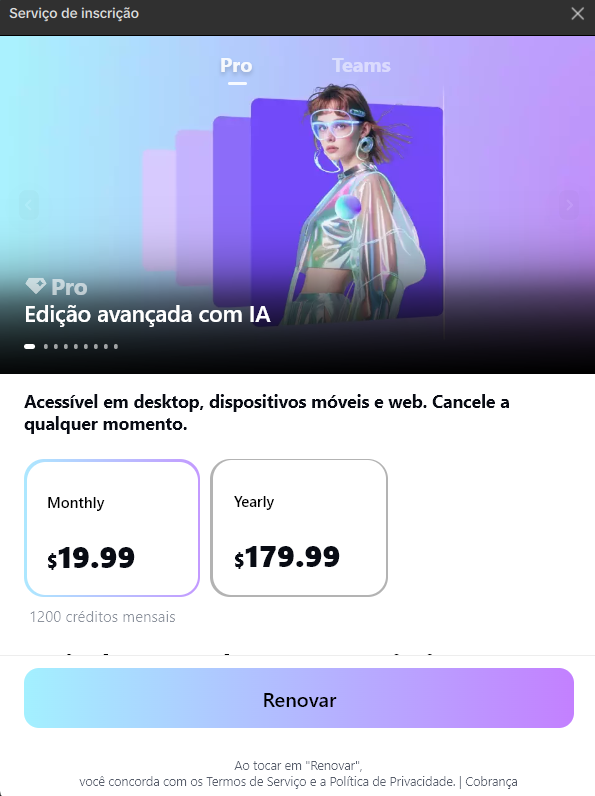 CapCut Pro and Teams price