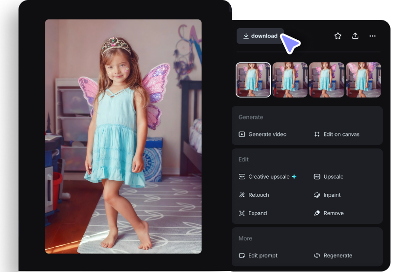 refine and download 