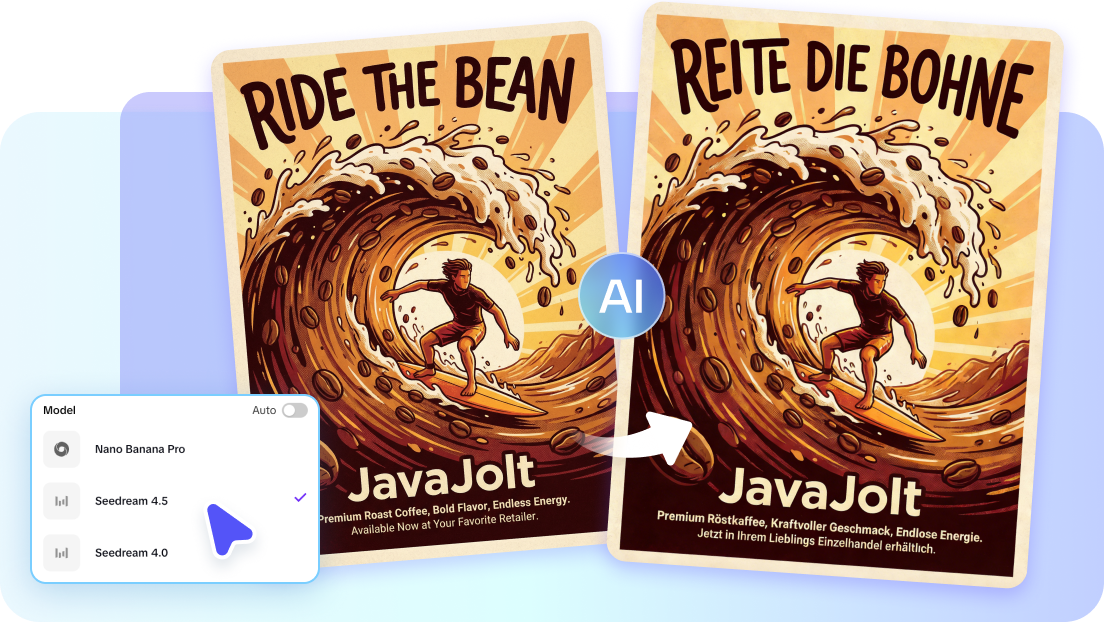 Multi-language image translation