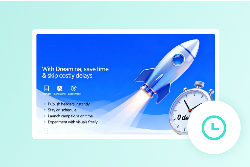 publish headers instantly