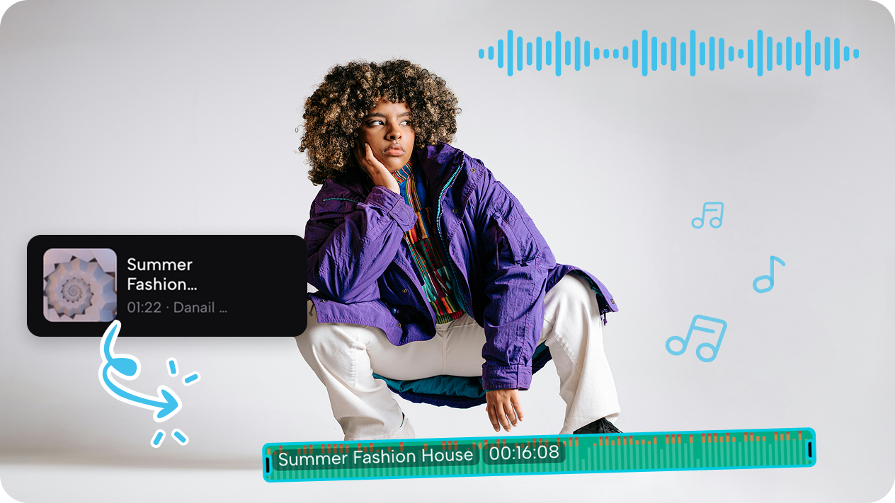 Pippit vast music library