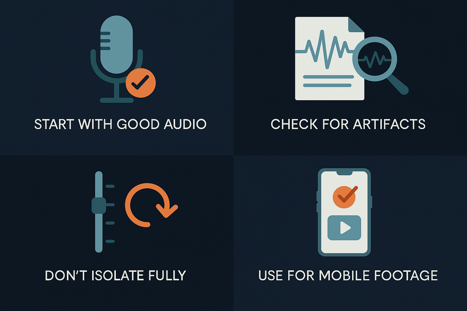 Quick and simple AI voice isolation tips and tricks