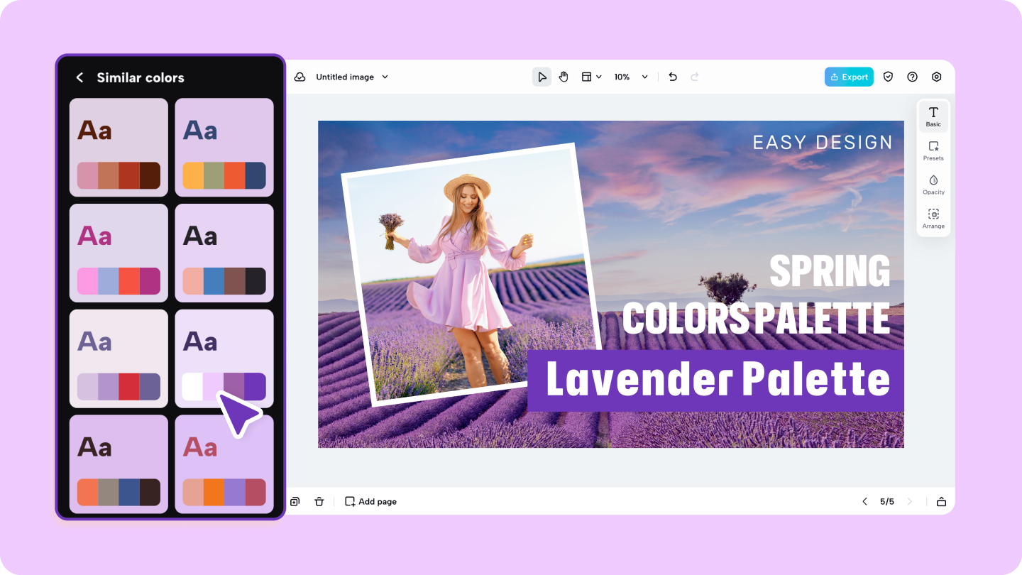 spring color palette