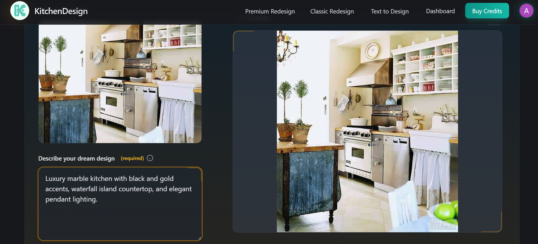 KitchenDesign.io website