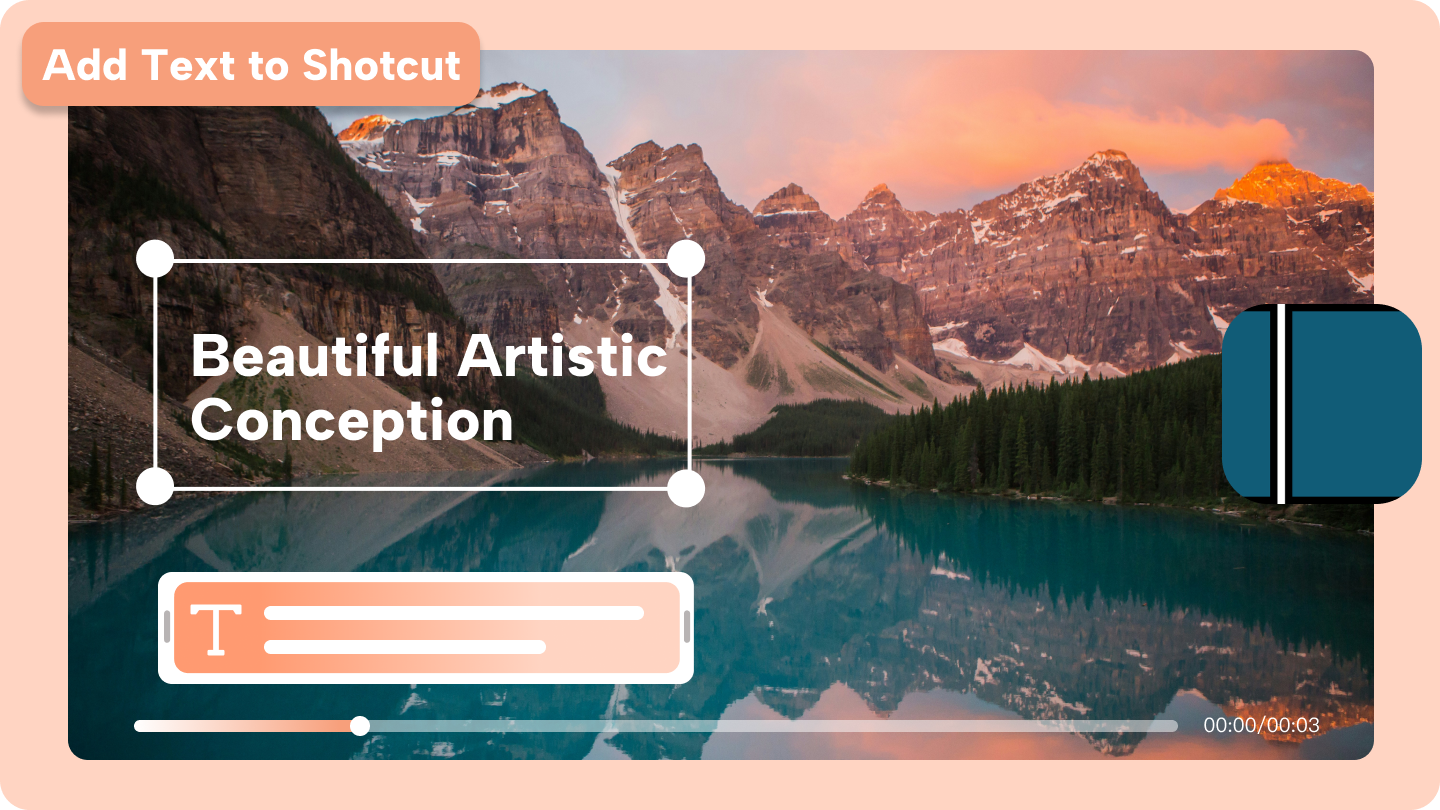 shotcut how to add text