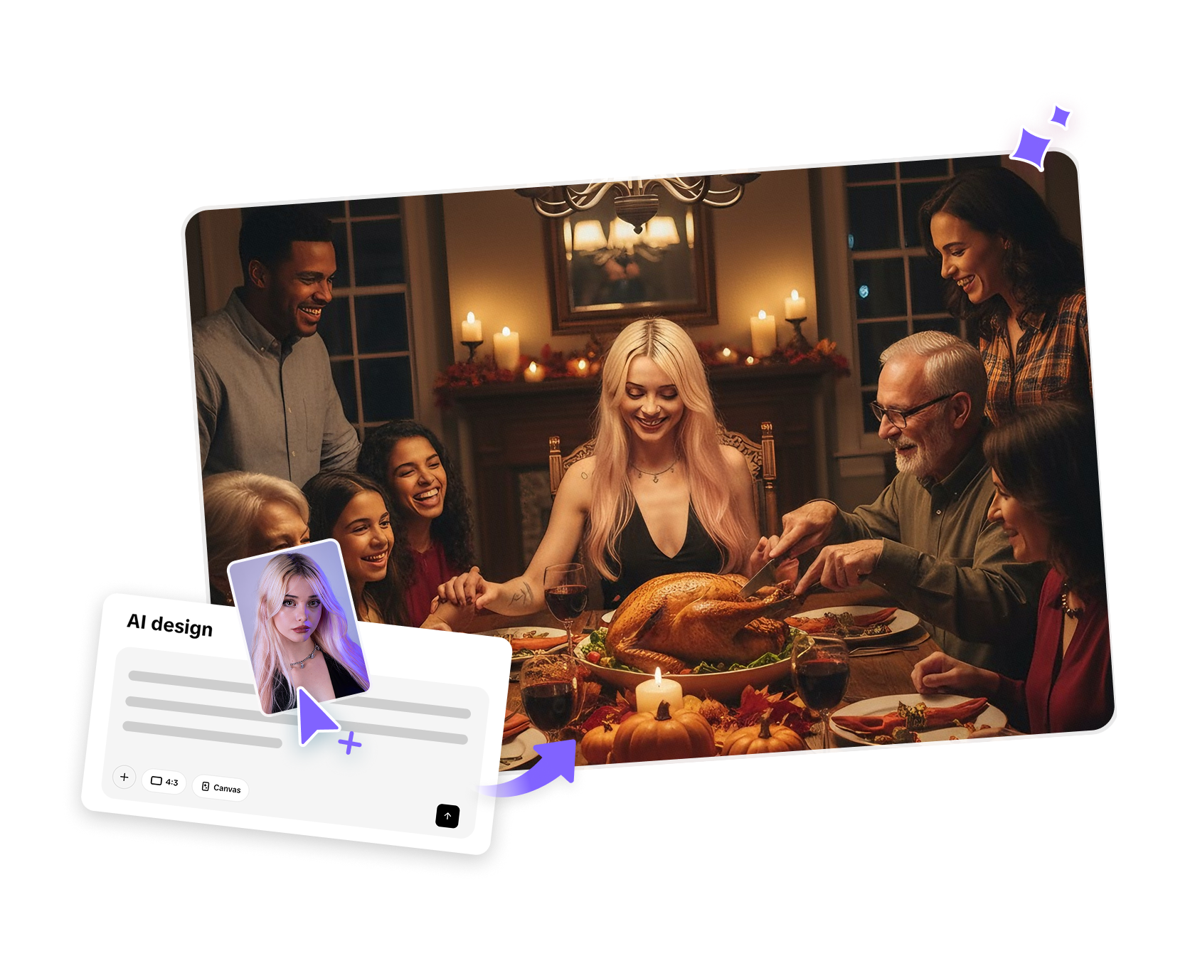 Create Thanksgiving Photos Online