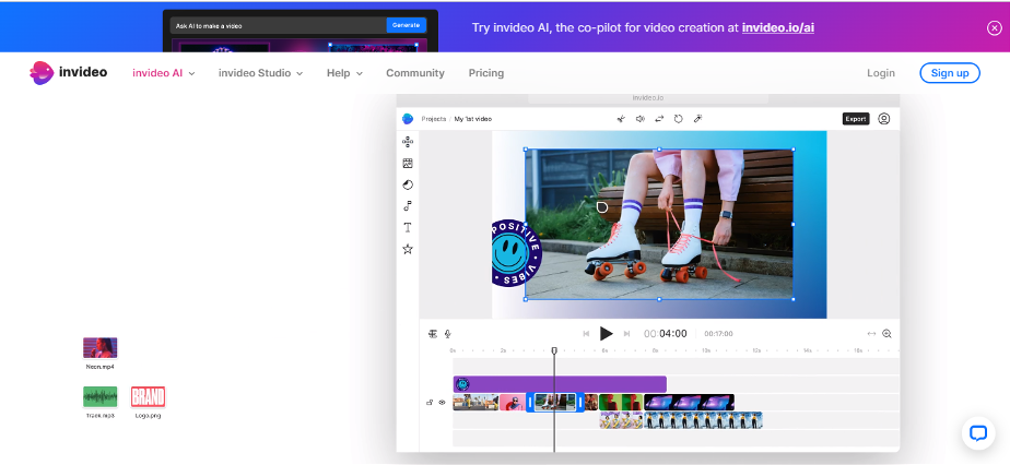 Canva интерфейс