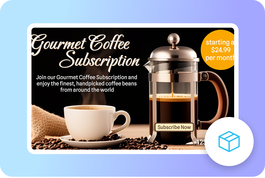 Clear product ads on Etsy