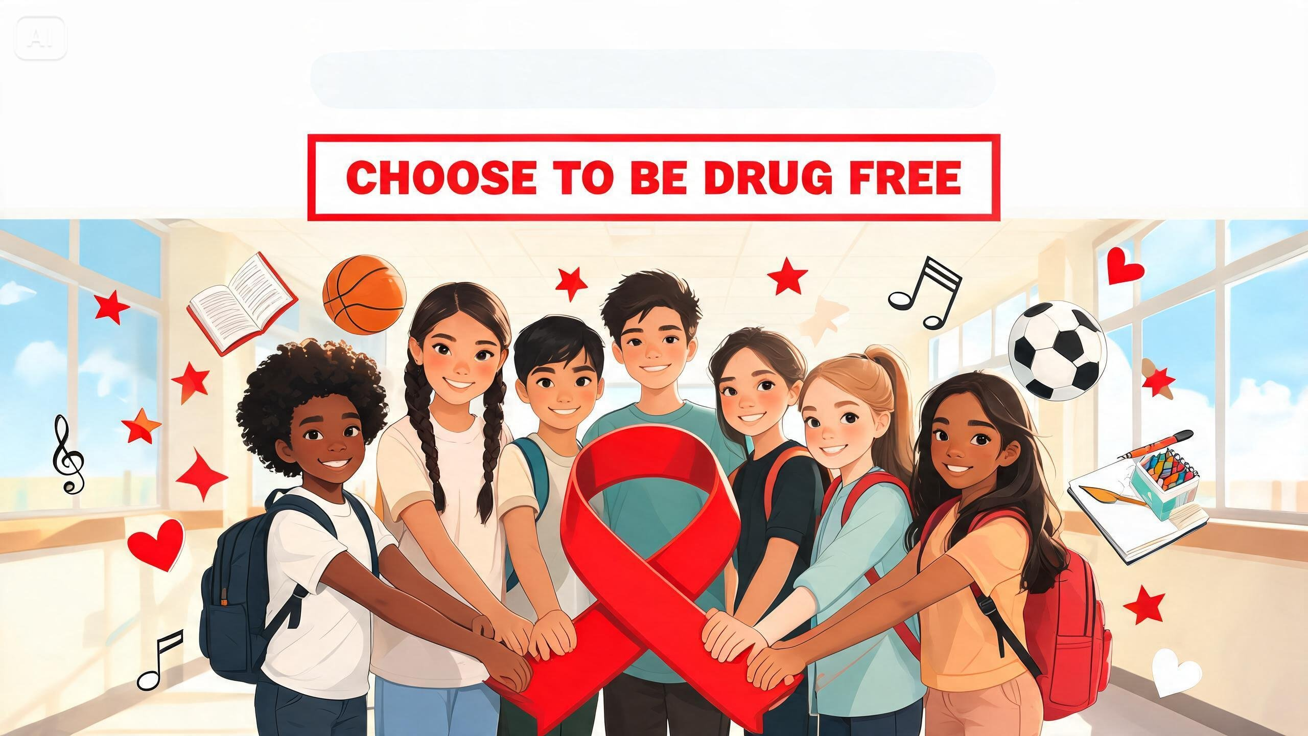 Choose to be drug-free