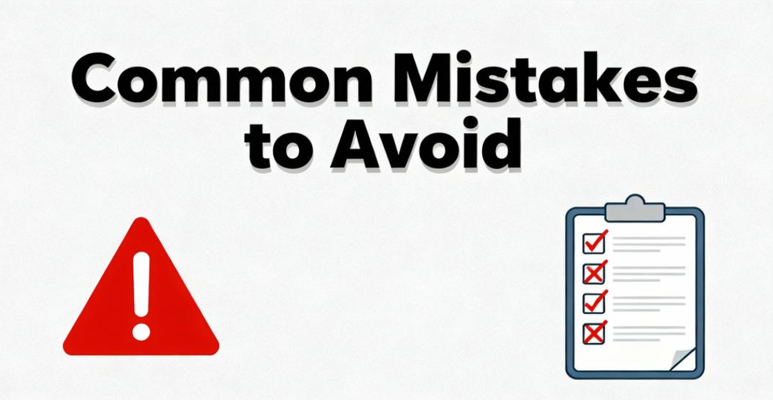 Avoid these common mistakes