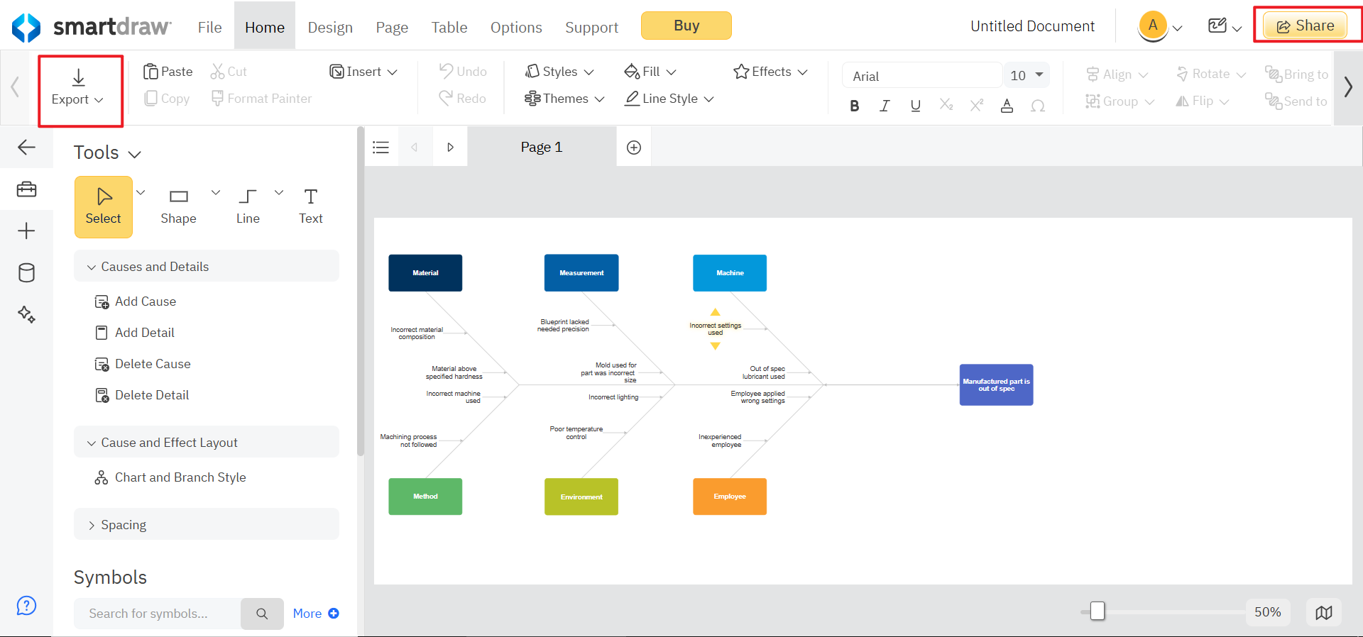Export your diagram