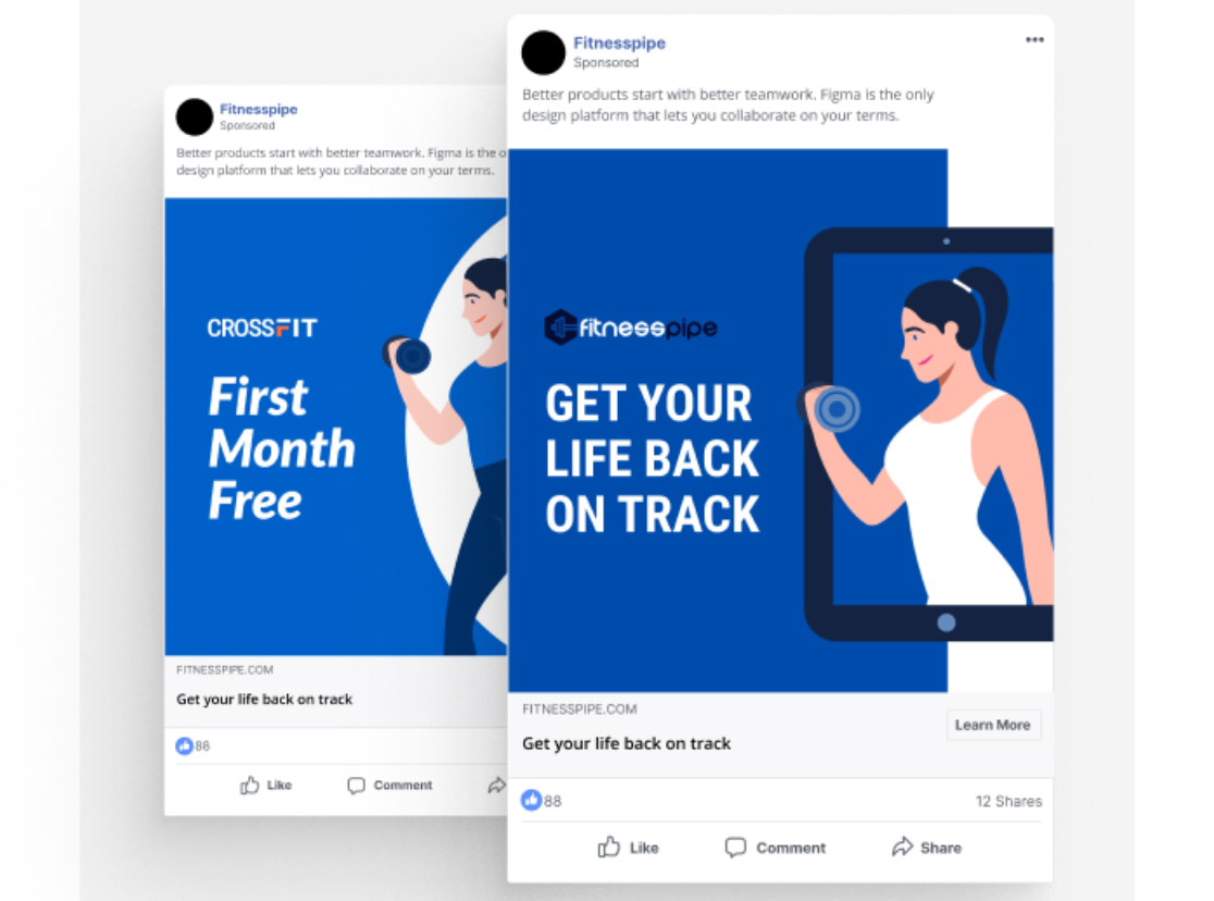 Facebook-kuvamainokset