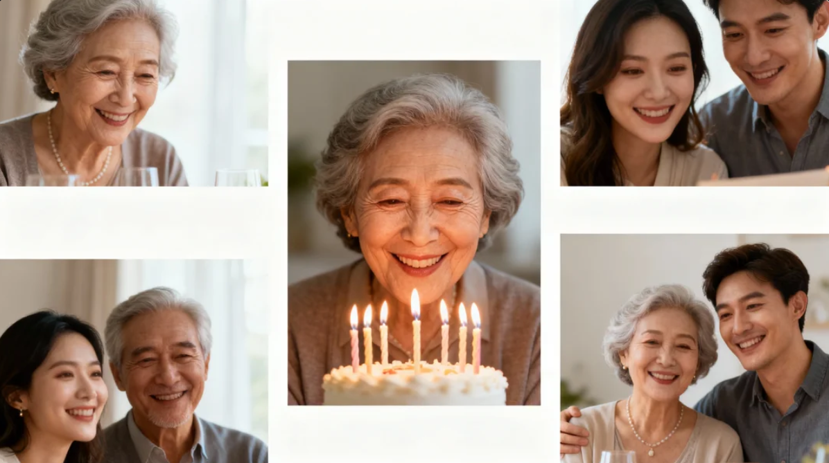 Minimal white-border frame image