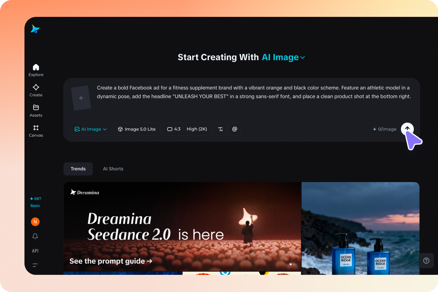 Generate your ad visual