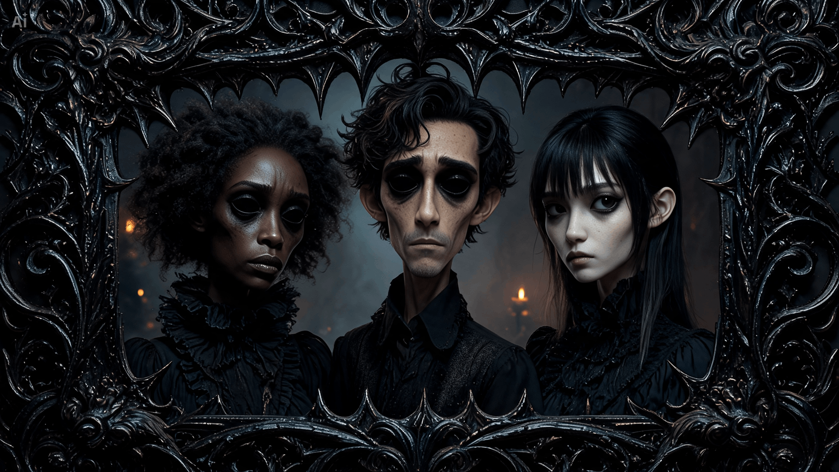 Shape Everyday Photos Into Gothic Story Frames