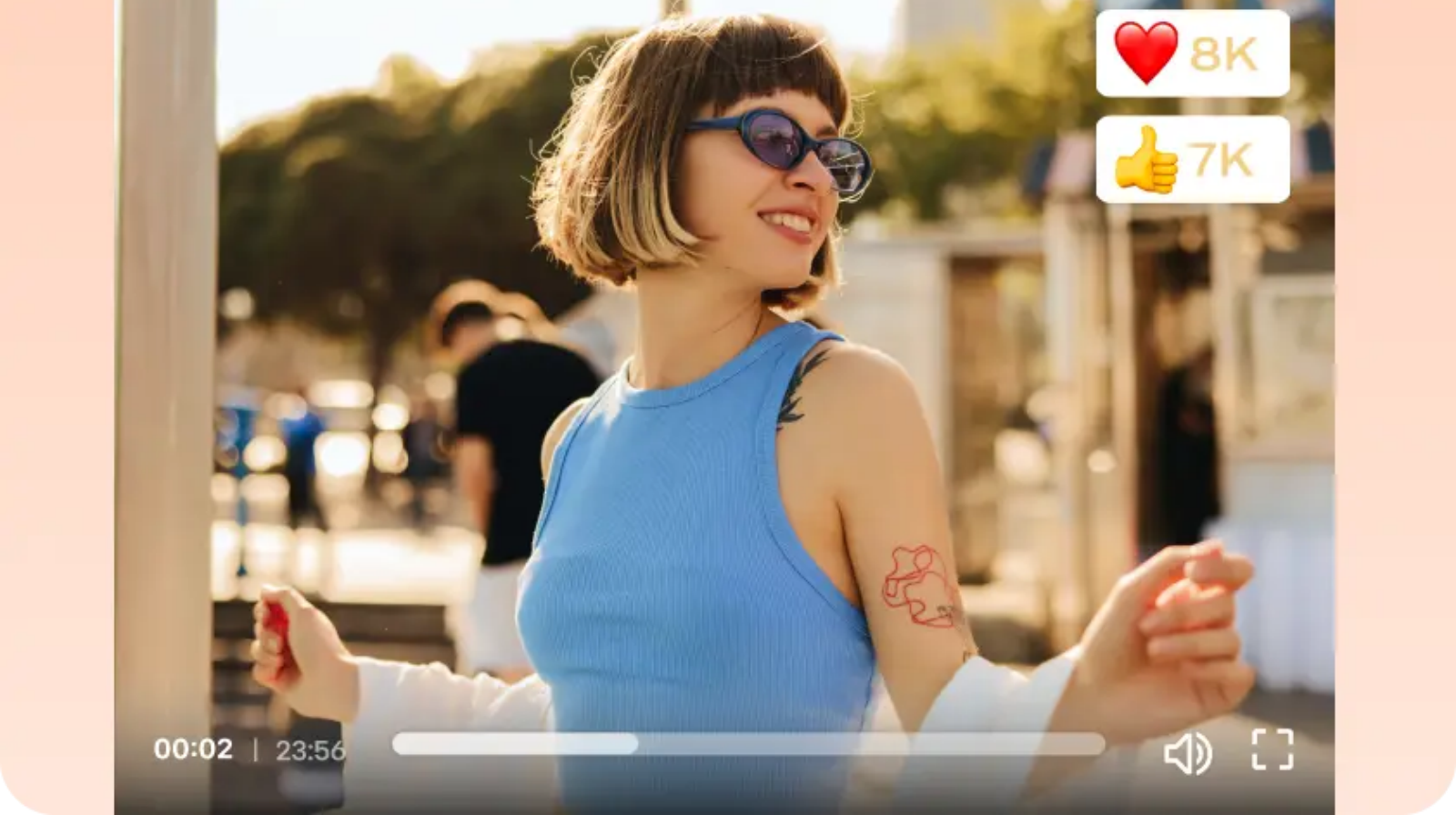 Criar vídeos promocionais de Carnaval