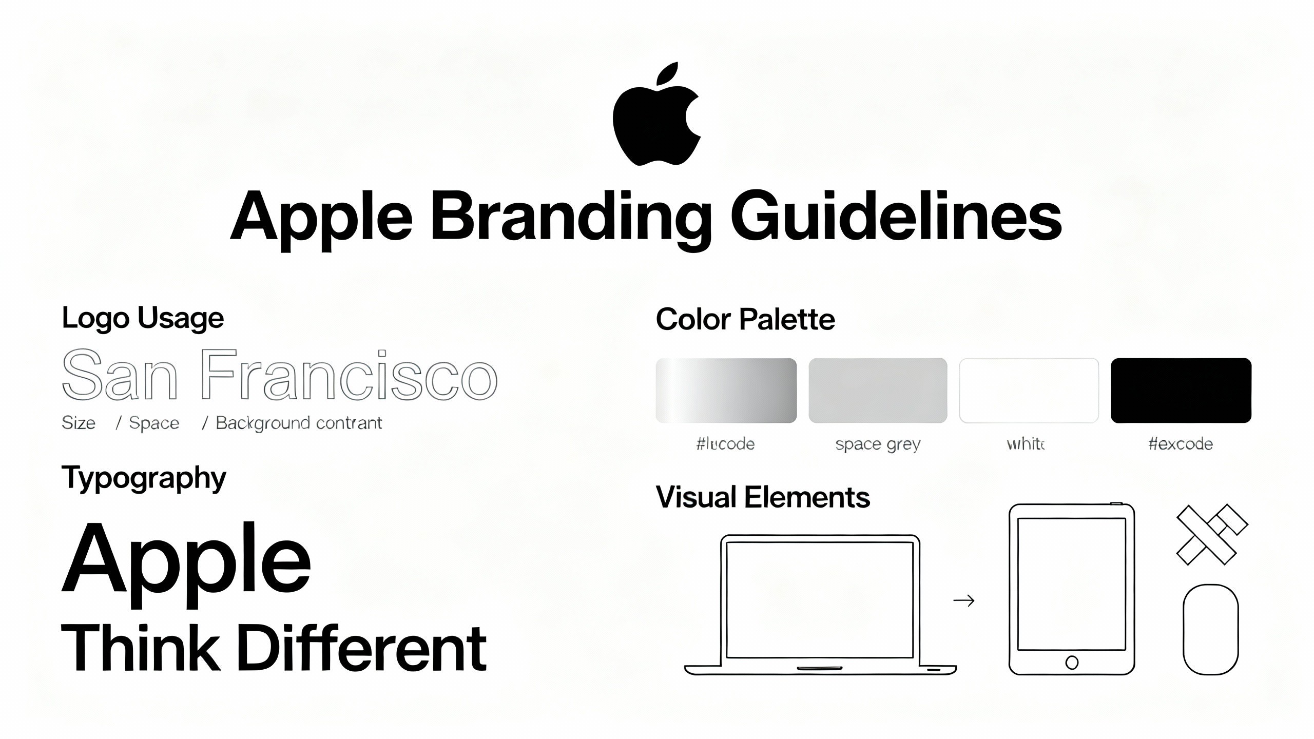 Apple's branding kit