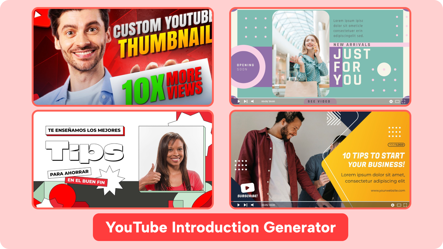 YouTube introduction maker