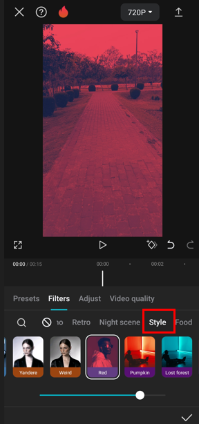 style filters