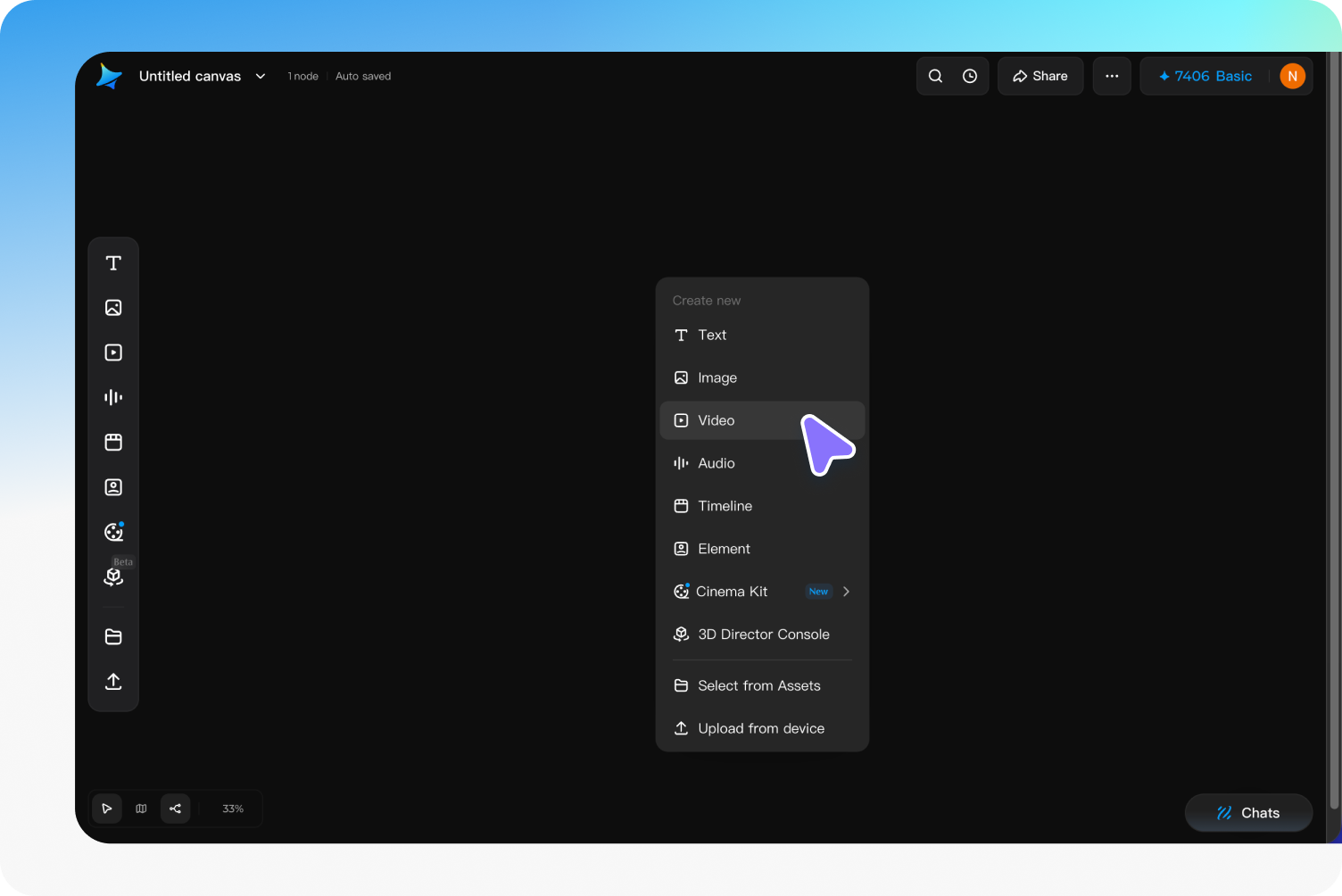 Step 1: Generate or import your clips