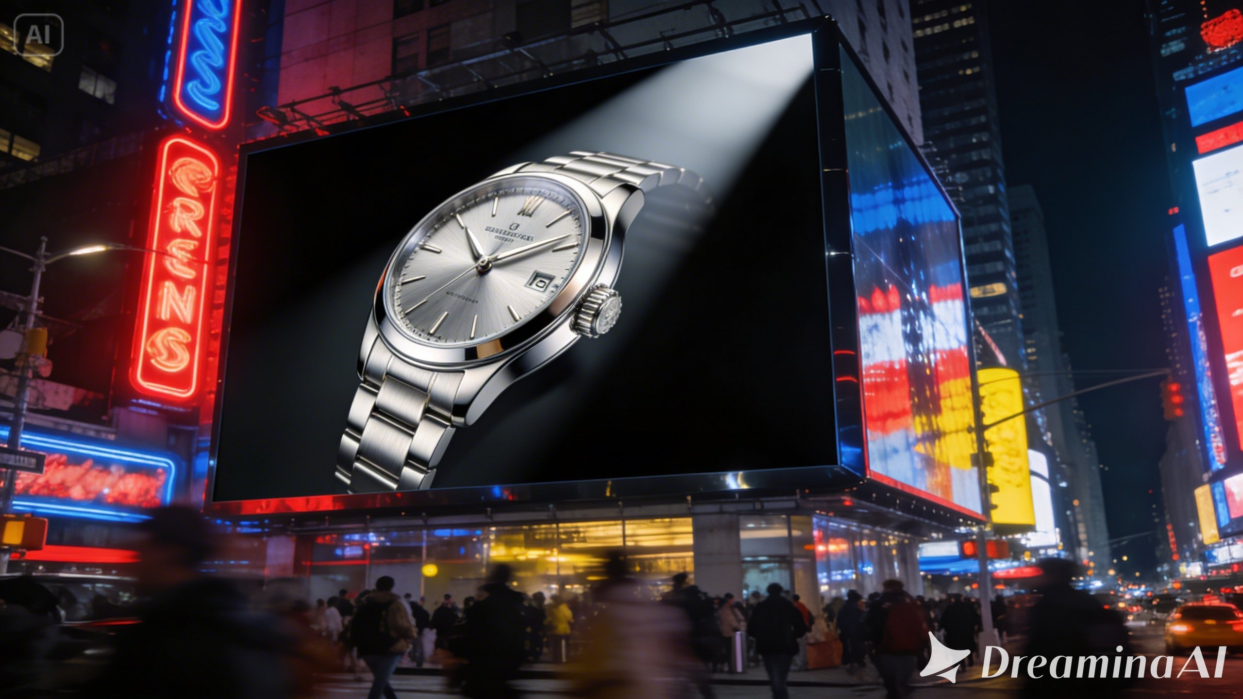 Times Square skyltmodell