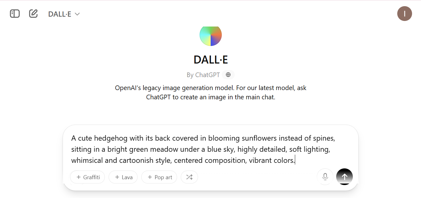 Zugriff auf Dall-E über ChatGPT