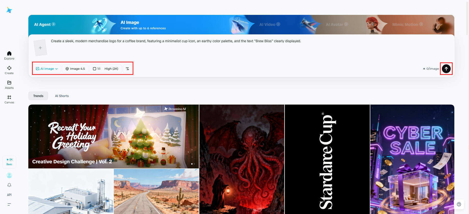 Selectați modelul și generați