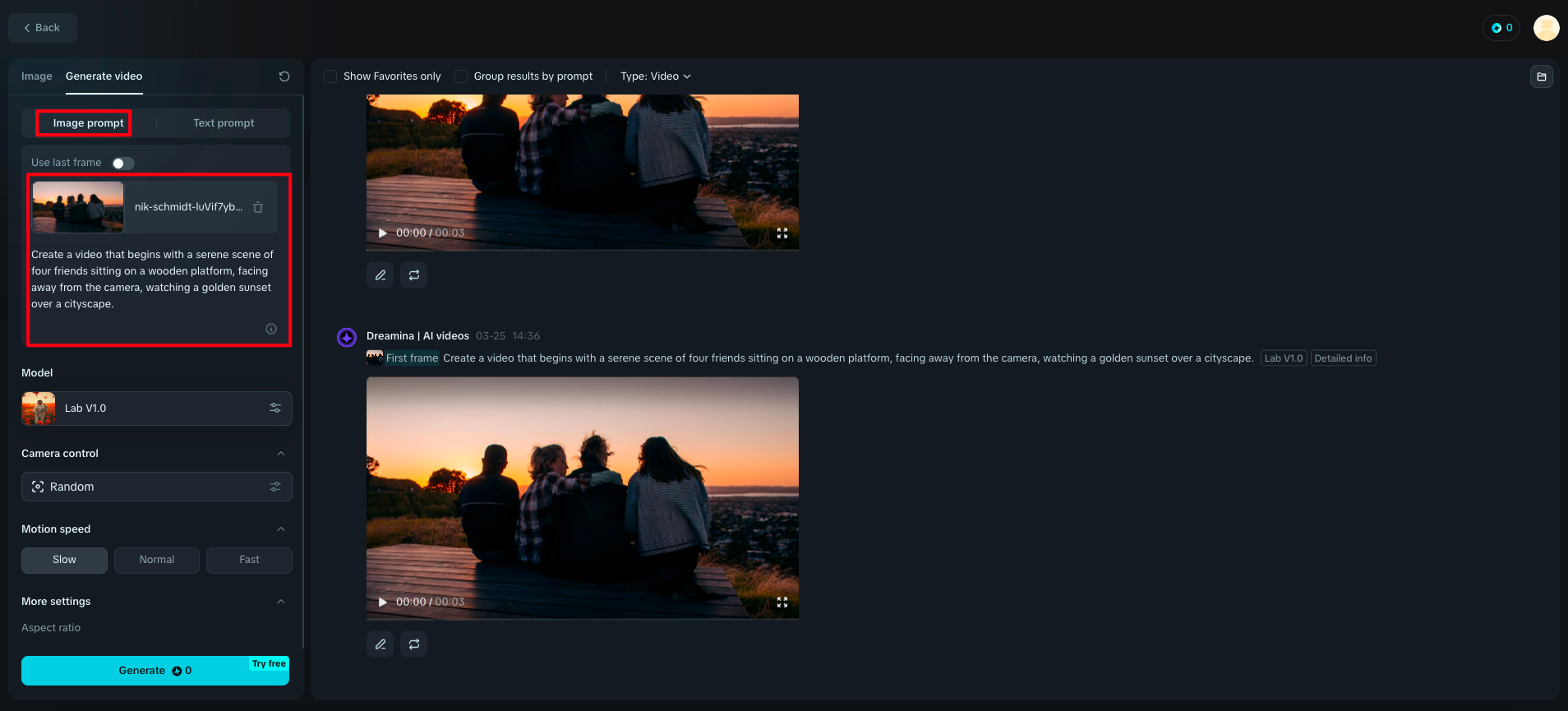 come trasformare le foto in video