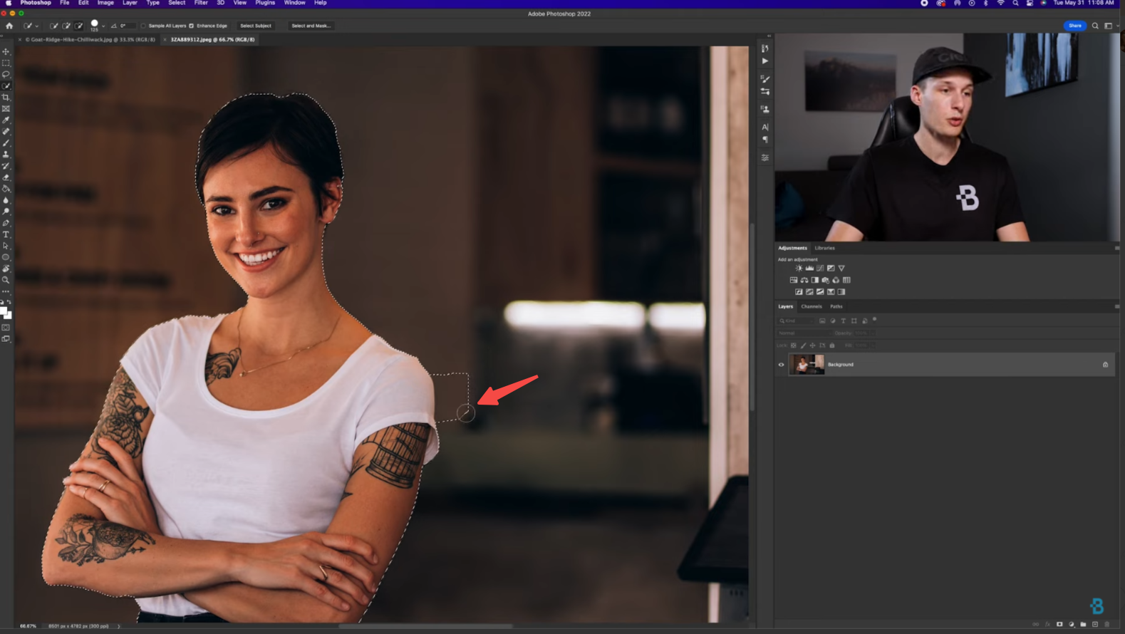 Refine the selection