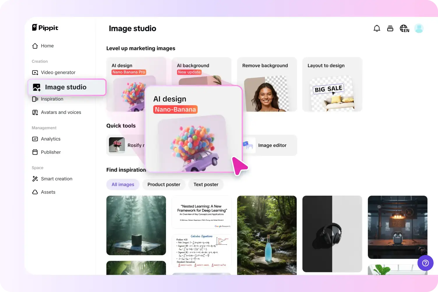 Access Image editor