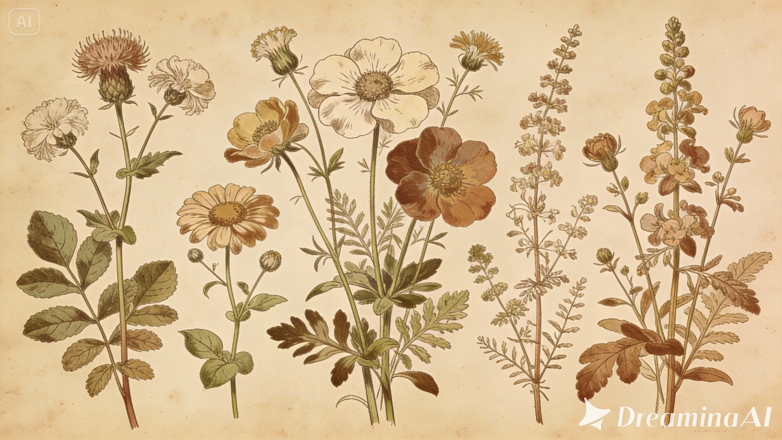 Fondo de diseño floral