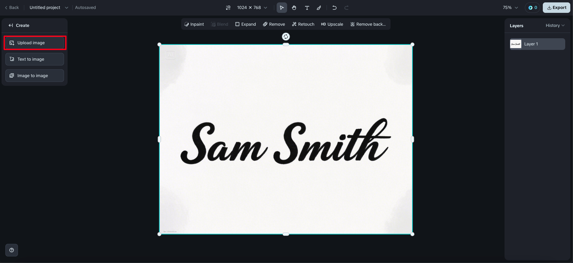 Signaturgenerator PNG