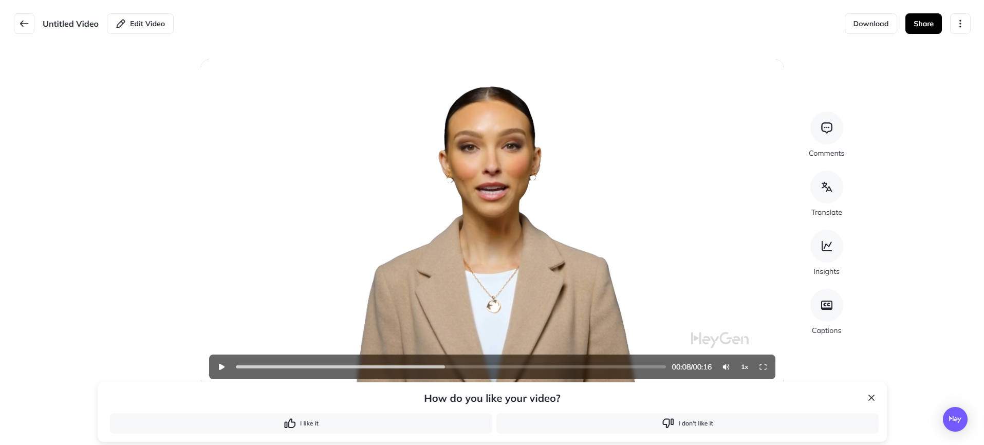 ai video generator realistic