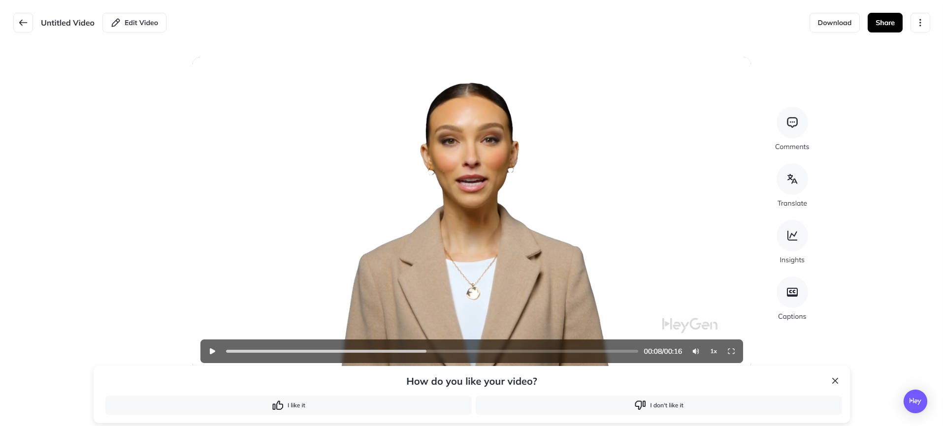 ai video generator realistic