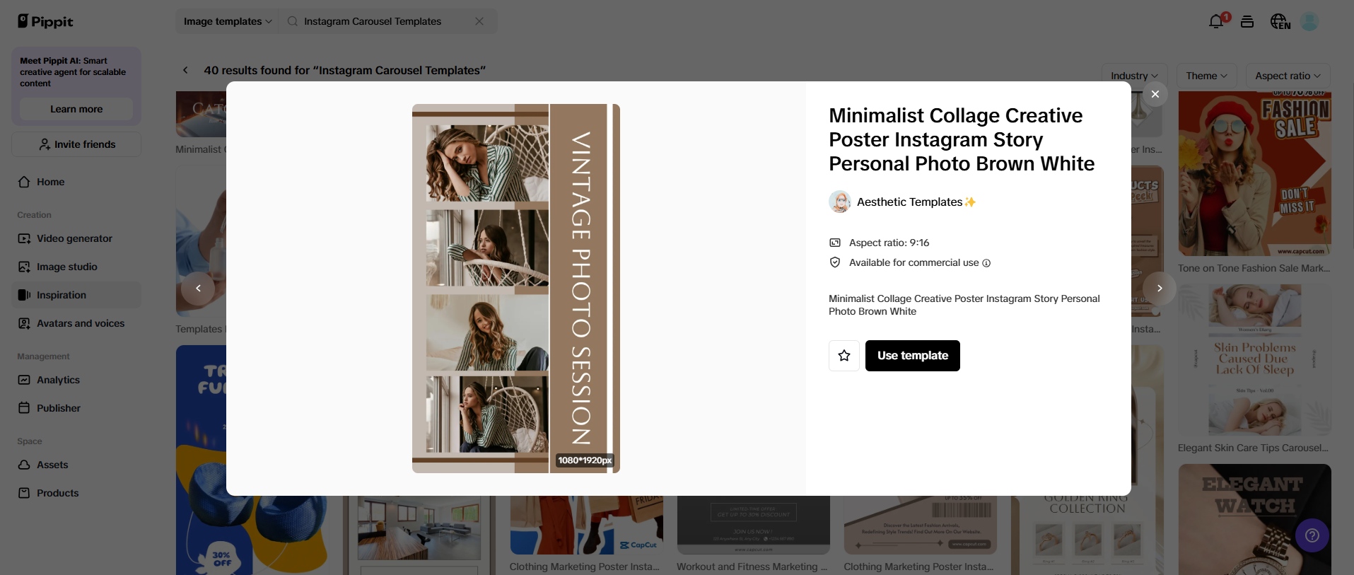 Choose and customize