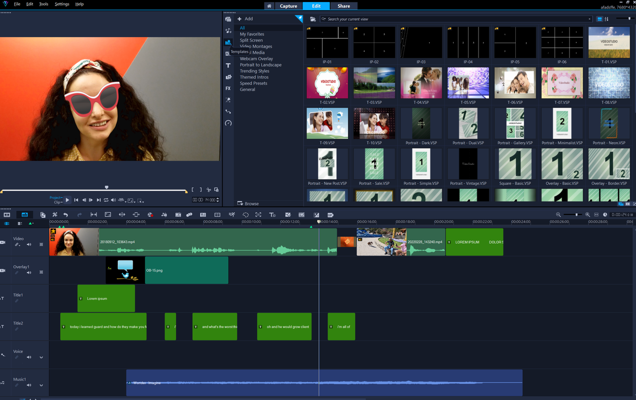Corel VideoStudio Остаточний AI