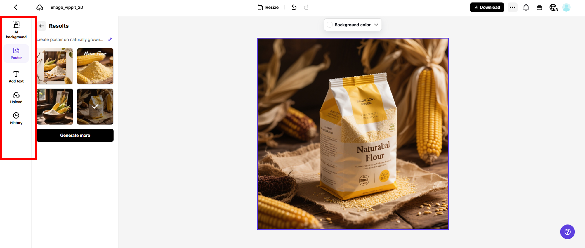 Customize your poster