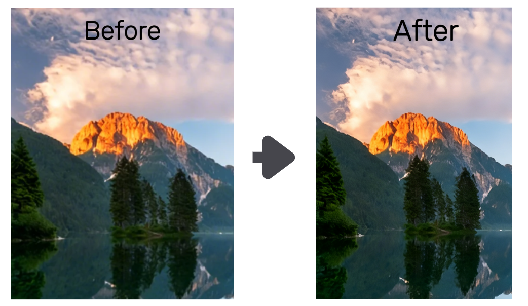 Creative Upscale for image improvement