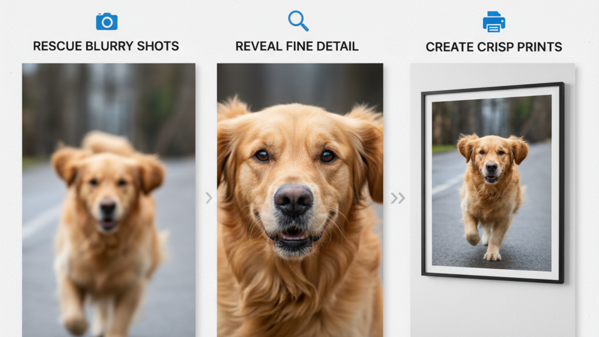 使用 AI 照片銳化工具的優勢