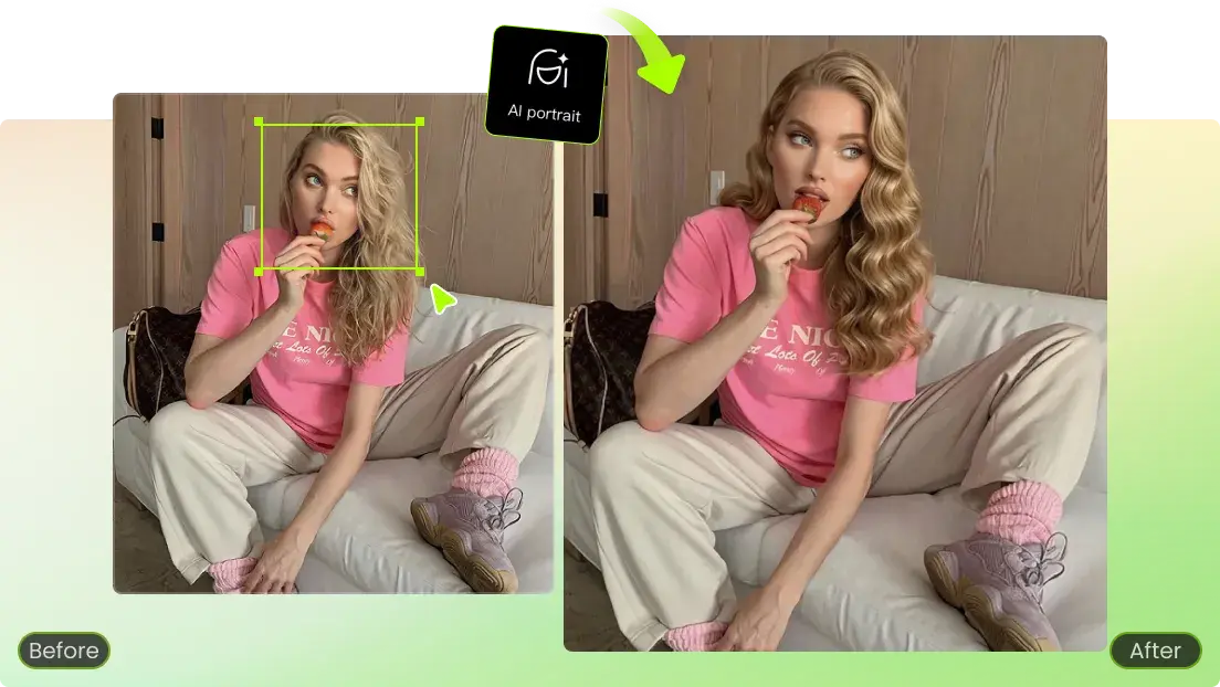 Portrait Retouch & AI Makeup